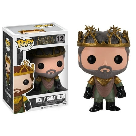 Funko Pop! Game Of Thrones Renly Baratheon Figure #12 New w/ Pop Protector