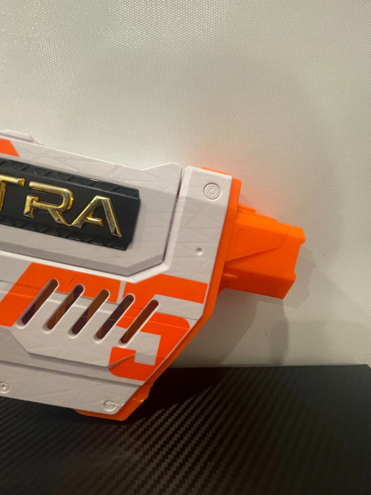 NERF Ultra Five Blaster - 4 Dart Internal Clip VG WORKS - Free Shipping - Very Good