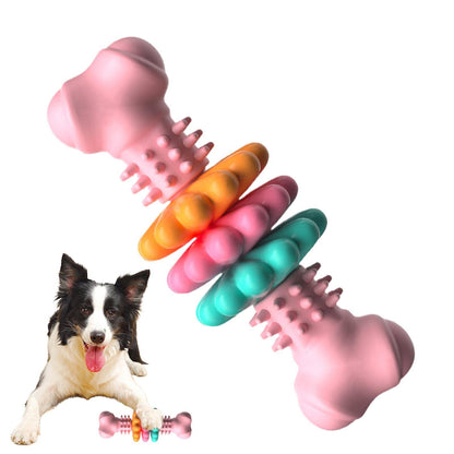 Rubber Bone Dog Chew Toy