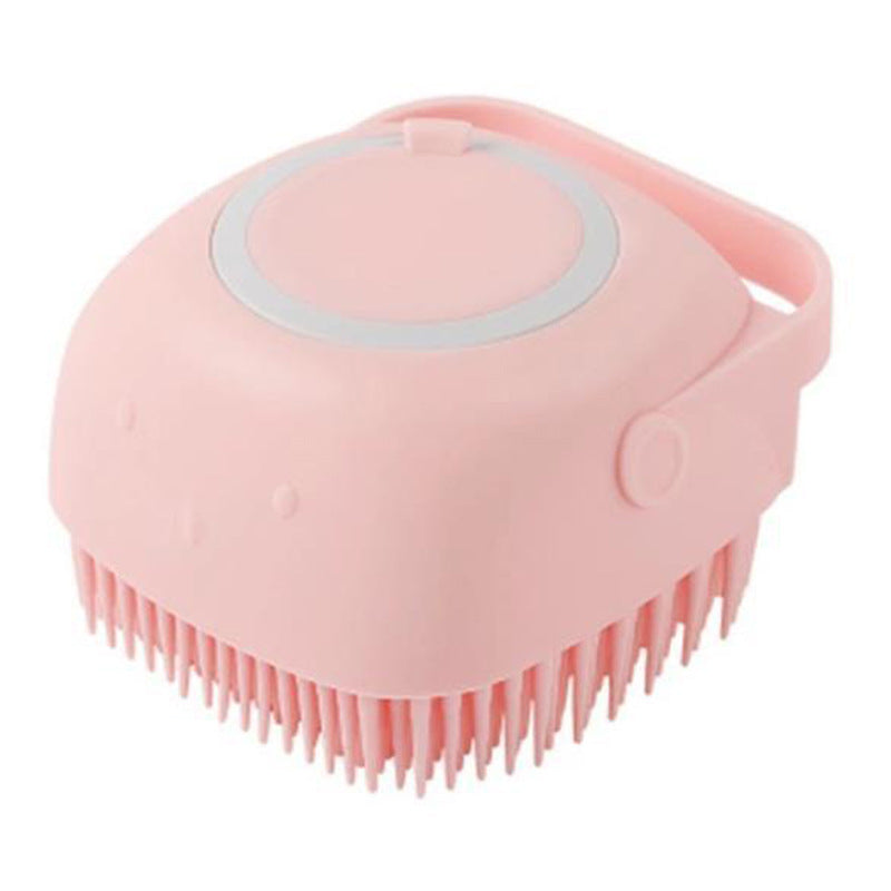 Silicone Soap Dispensing Scrubbing Brush for Dogs