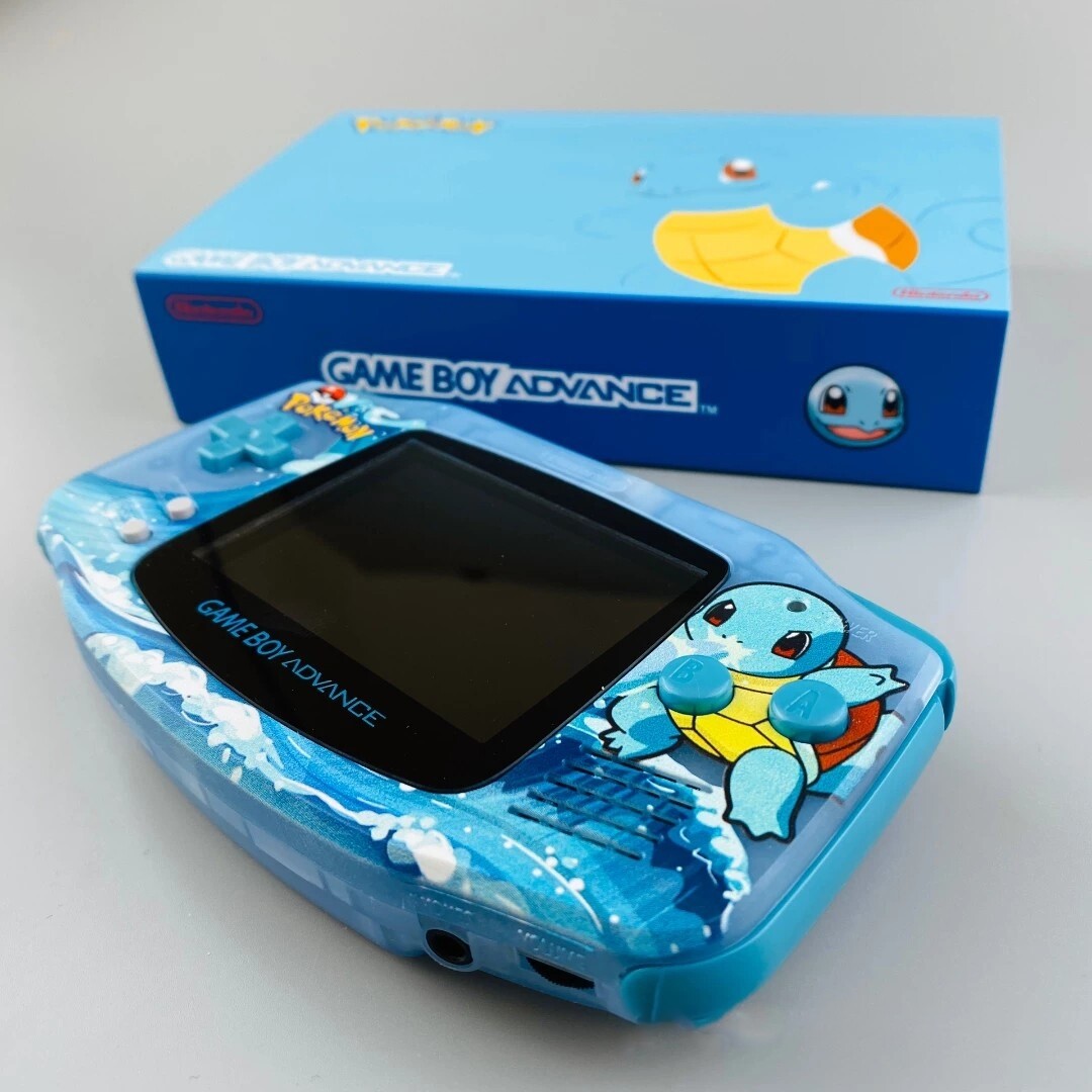 Squirtle Gameboy Advance Console New IPS Screen