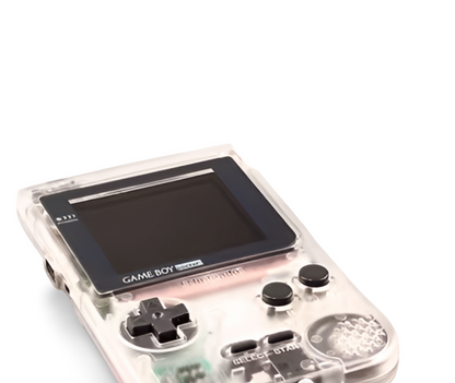 Nintendo Game Boy Pocket Transparent Clear Enhanced IPS Screen Mod High Resolution