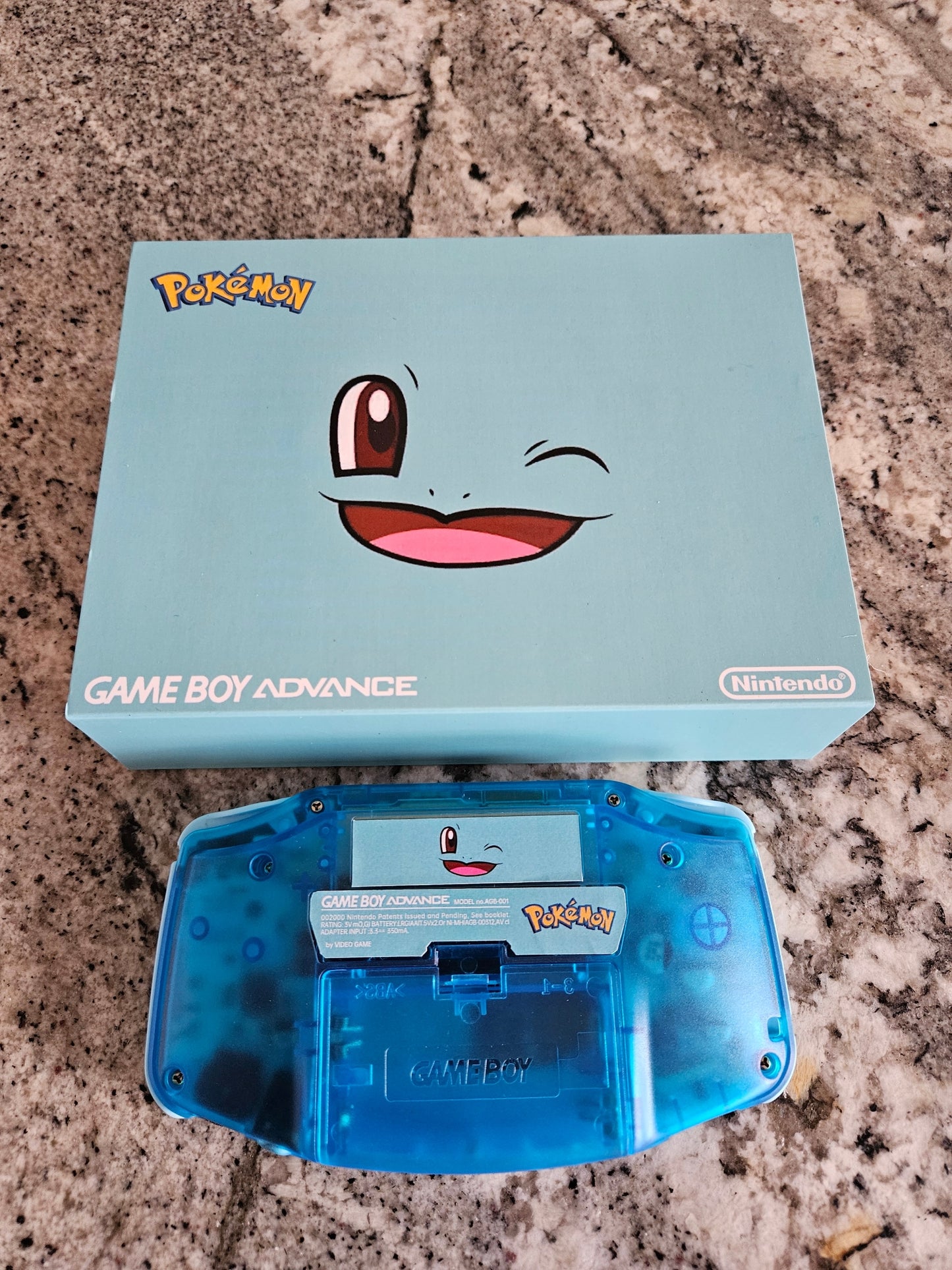 Squirtle Gameboy Advance Console New IPS Screen