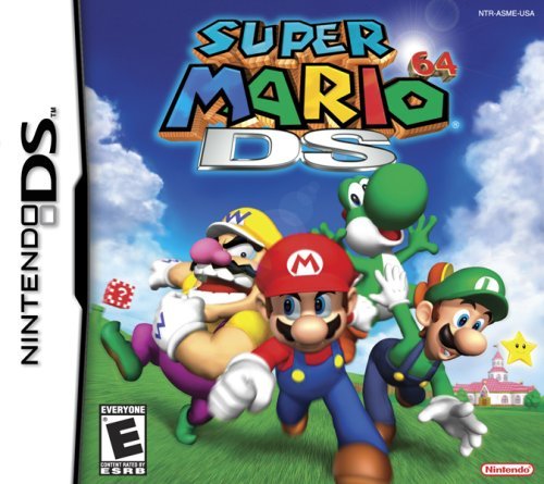 Super Mario 64 DS for Nintendo DS NDS w/ Clear Protective Case