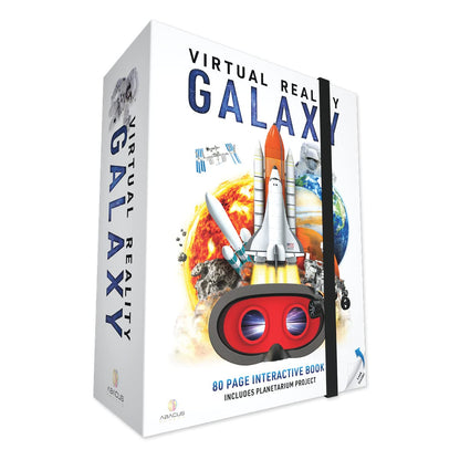 Abacus Brands Virtual Reality Galaxy - Illustrated Interactive VR Book and STEM Learning Activity Set