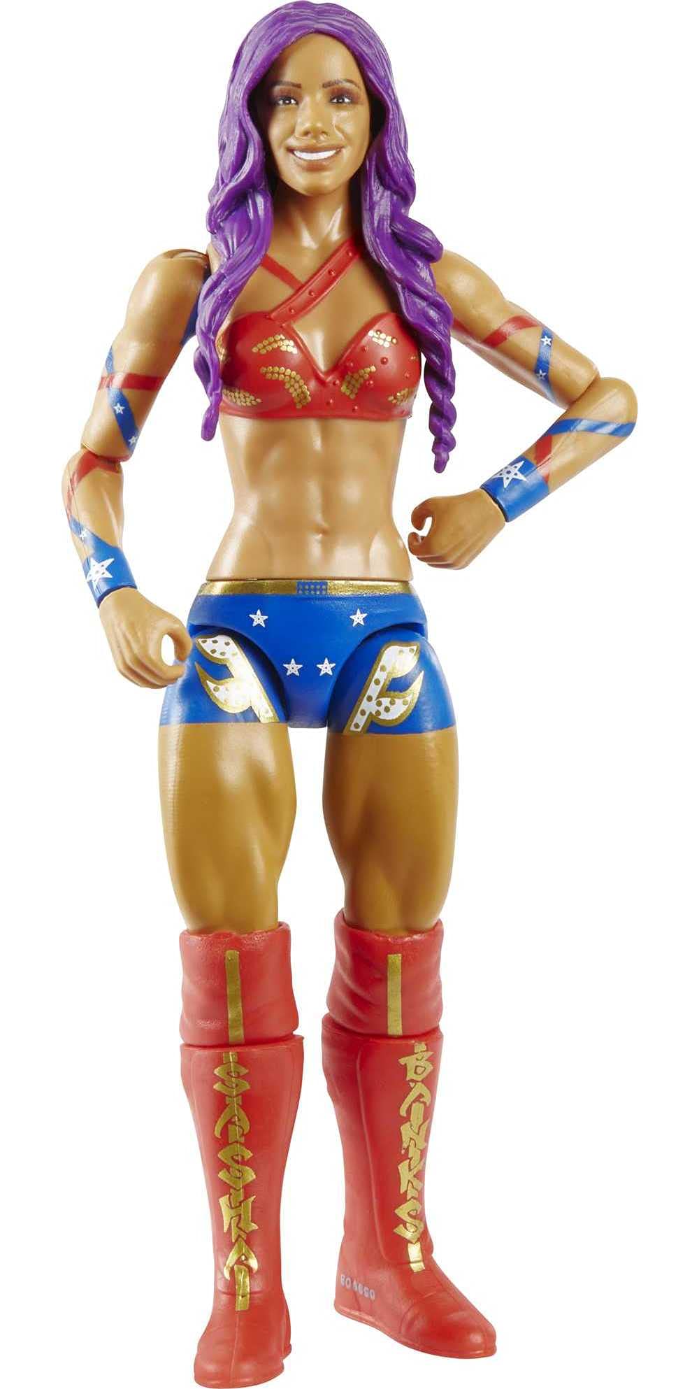 WWE Action Figure in 6-inch Scale with Articulation & Ring Gear