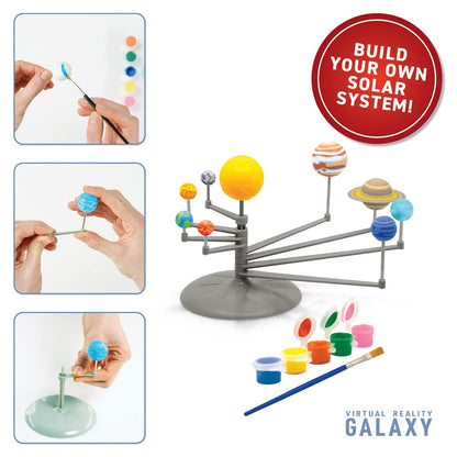 Abacus Brands Virtual Reality Galaxy - Illustrated Interactive VR Book and STEM Learning Activity Set