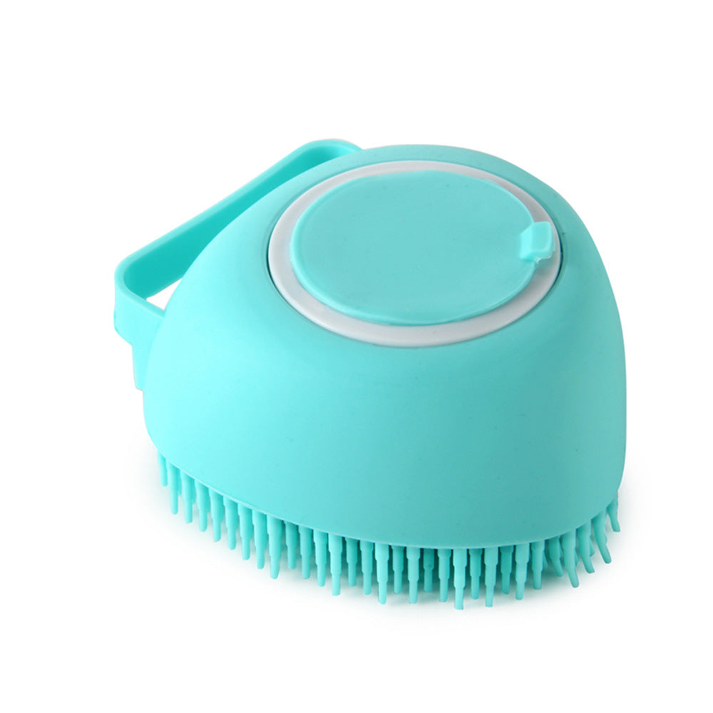 Silicone Soap Dispensing Scrubbing Brush for Dogs