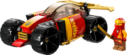 LEGO NINJAGO Kai's Ninja Race Car EVO, 2 in 1 Race Car Building Toy Set, Kids Can Build an Off Road Vehicle or Race Car, Ninja Minifigure with Toy Swords, Gift for Boys, Girls and Kids Ages 6+, 71780