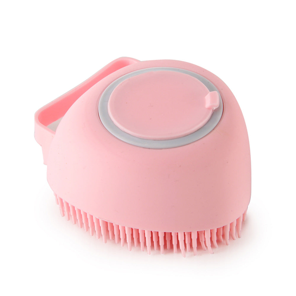 Silicone Soap Dispensing Scrubbing Brush for Dogs