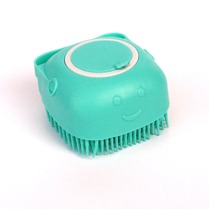 Silicone Soap Dispensing Scrubbing Brush for Dogs