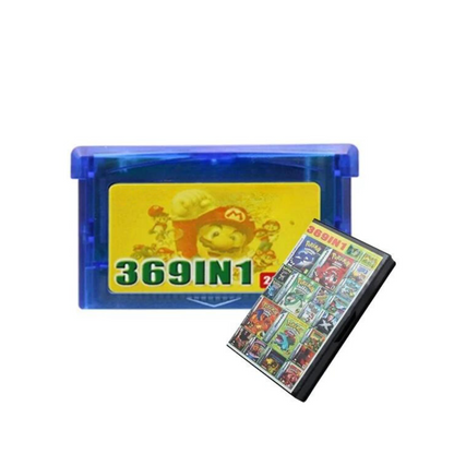 369 In 1 GBA Retro Gaming Cartridge for Gameboy Advance ~ Pokemon, Super Mario, & More