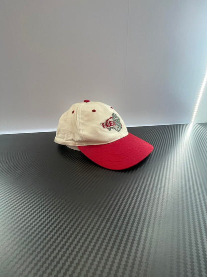 Vintage T-Rex Universal Studios Parks Cap Hat - Red Bill / White - Very Good