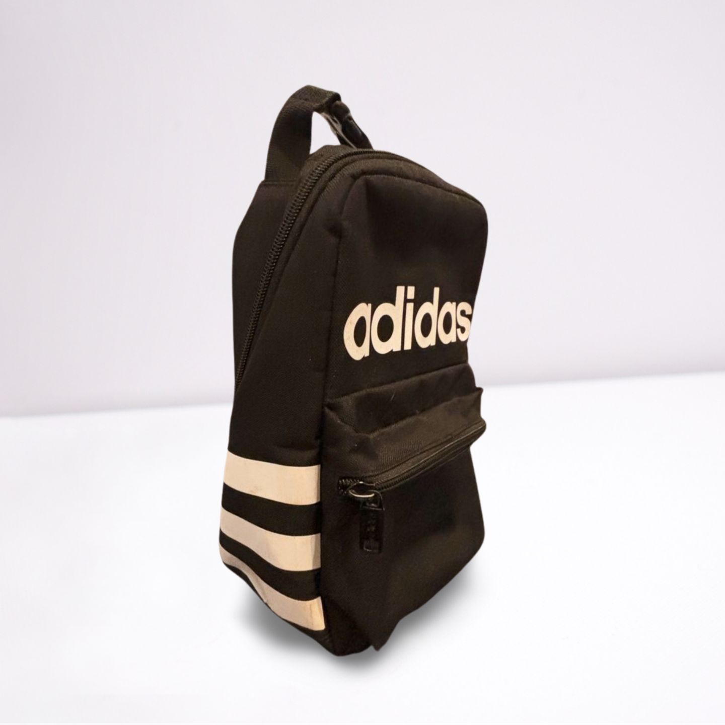 Adidas Insulated Lunch Box Bag Black and White Excellent Condition