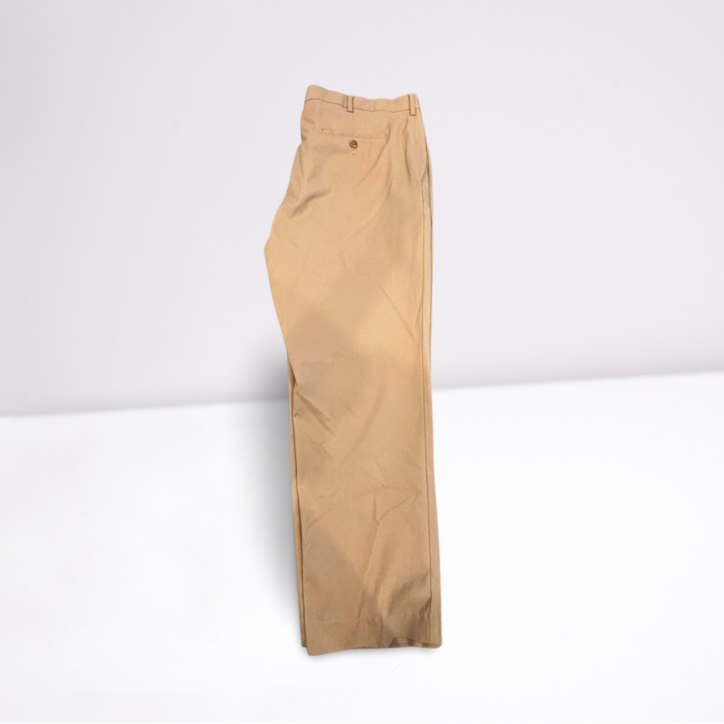 Mens Golf Pants Khakis Active PGA Tour Size 40x30 Khaki Beige