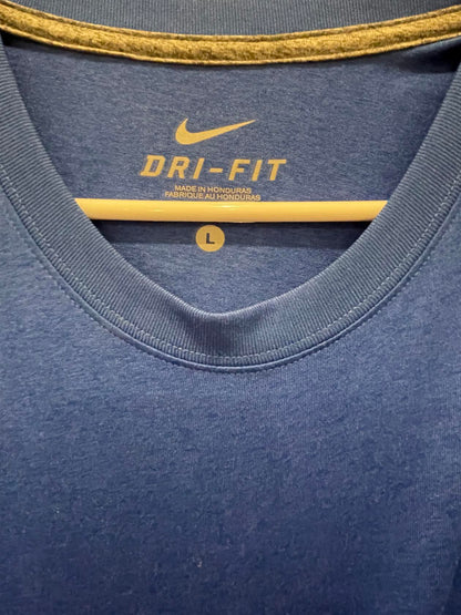 Nike Dri-Fit Legend Short Sleeved Tee T-Shirt  Royal Blue Mens Large NWOT - Very Good