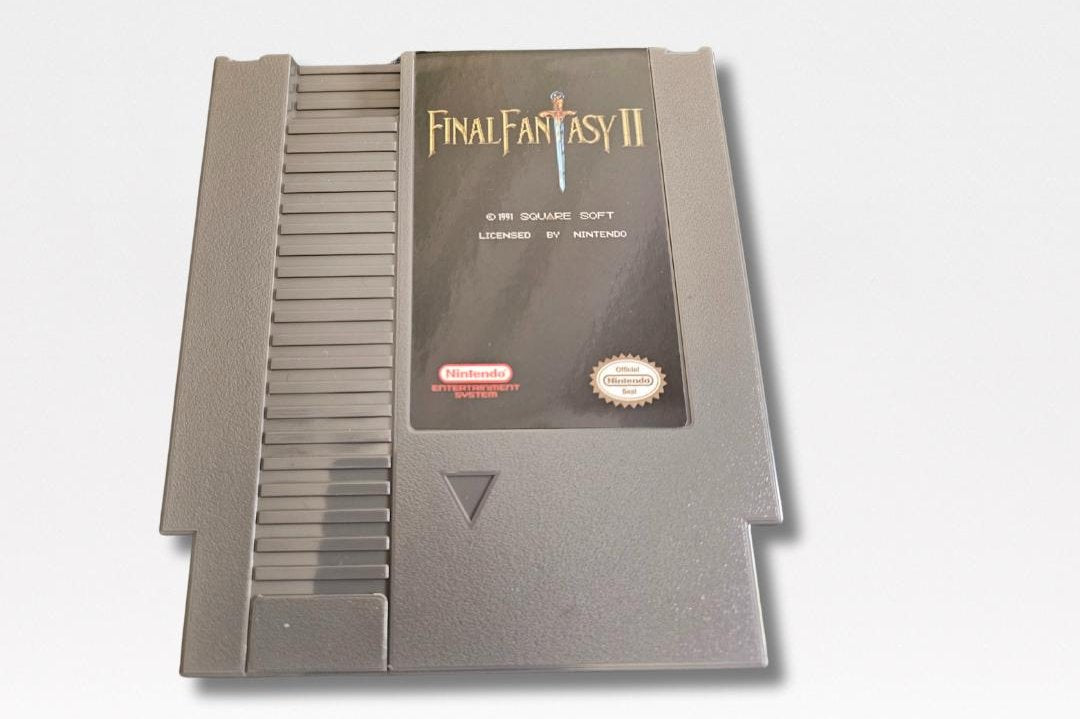 Final Fantasy II  NES Cartridge New Retro Video Game