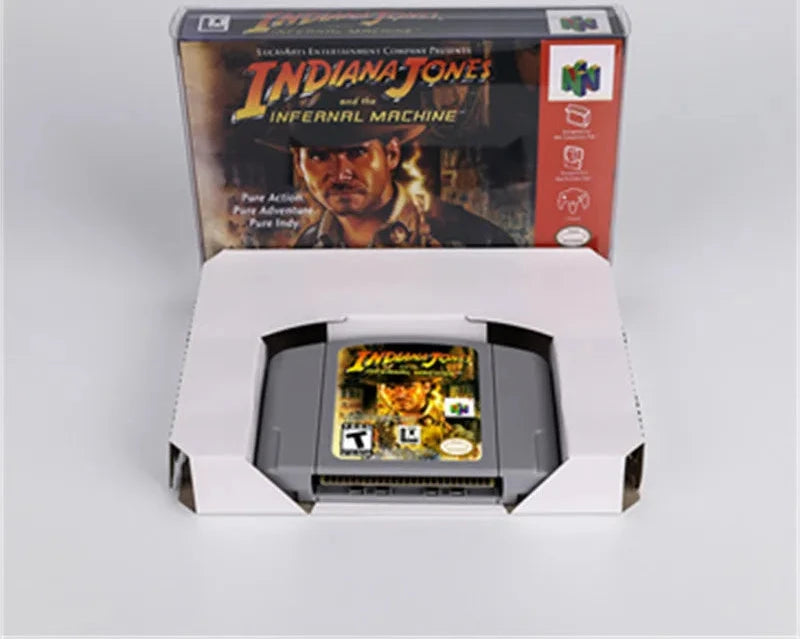 Indiana Jones and the Infernal Machine N64 Nintendo 64