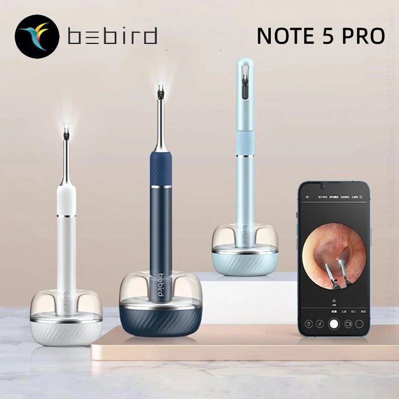 Bebird Note 5 Pro Smart Ear Cleaner w/ Multiple Tools & Accessories  - BLUE