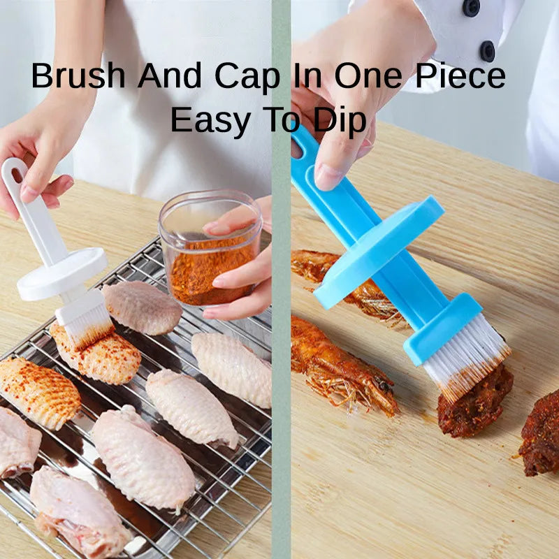 2 in 1 Oil Brush Easy to Use Multi-Purpose