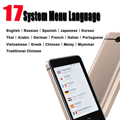 M9 Portable Audio Translator ~ Smart Translation, Online/Offline use, 107+ Languages, Photo Translate, AI Voice