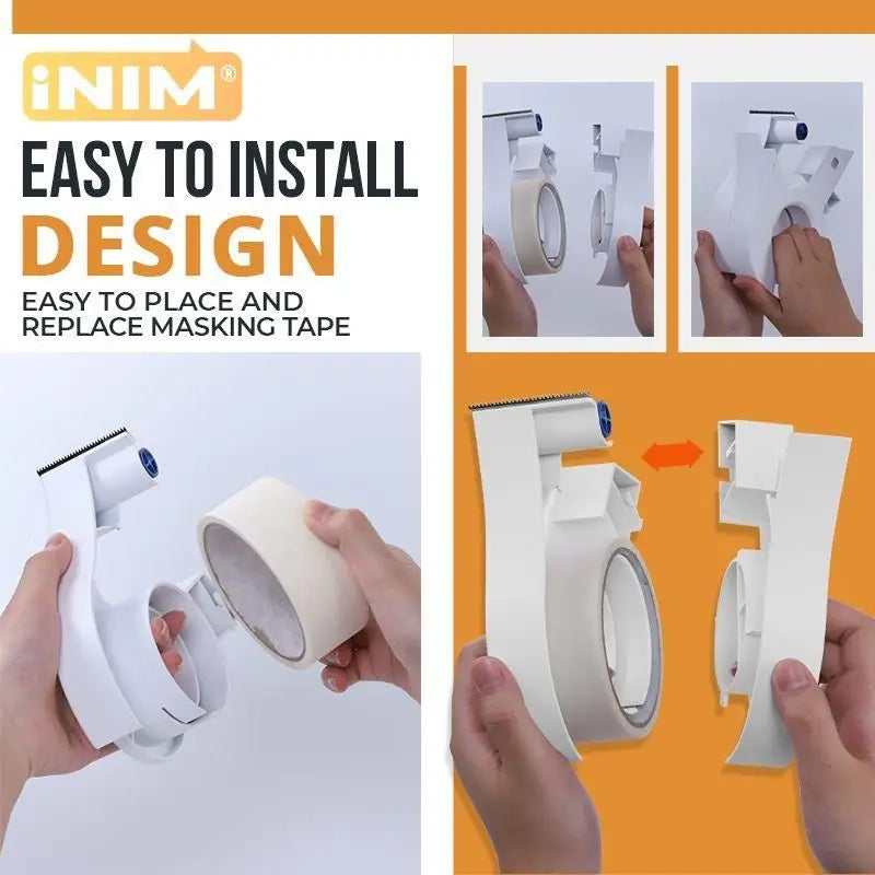 INIM® Easy Seam Tape Sticker Machine ~  Masking Painters Tape Applicator Machine