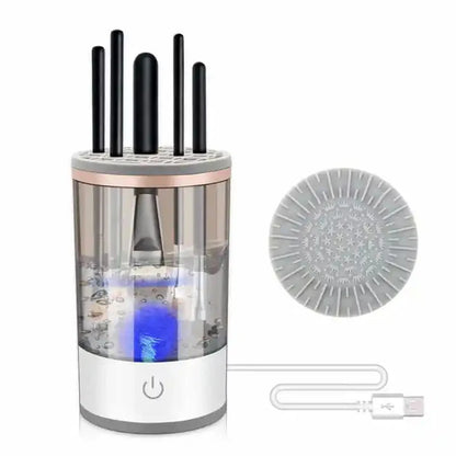 Automatic Portable Electric Makeup Brush Cleaner 3 In 1