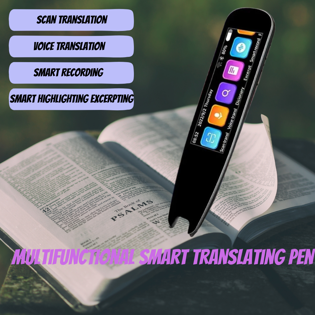 King James Version Hebrew Bible + Smart Translating Pen ~ Exclusive Bundle Deal