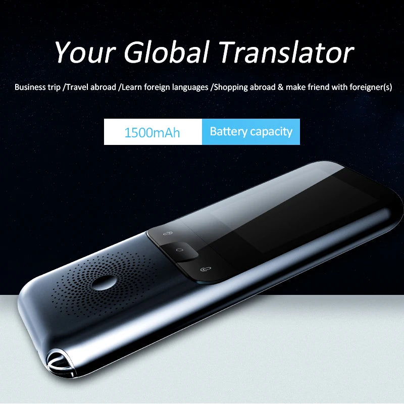 T11 Portable Audio Translator ~ Smart Translation, Online/Offline use, 138 Languages, Photo Translate, AI Voice