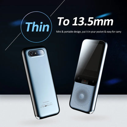 T11 Portable Audio Translator ~ Smart Translation, Online/Offline use, 138 Languages, Photo Translate, AI Voice