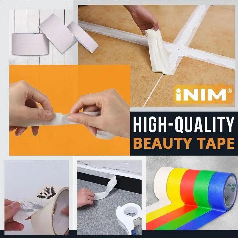 INIM® Easy Seam Tape Sticker Machine ~  Masking Painters Tape Applicator Machine