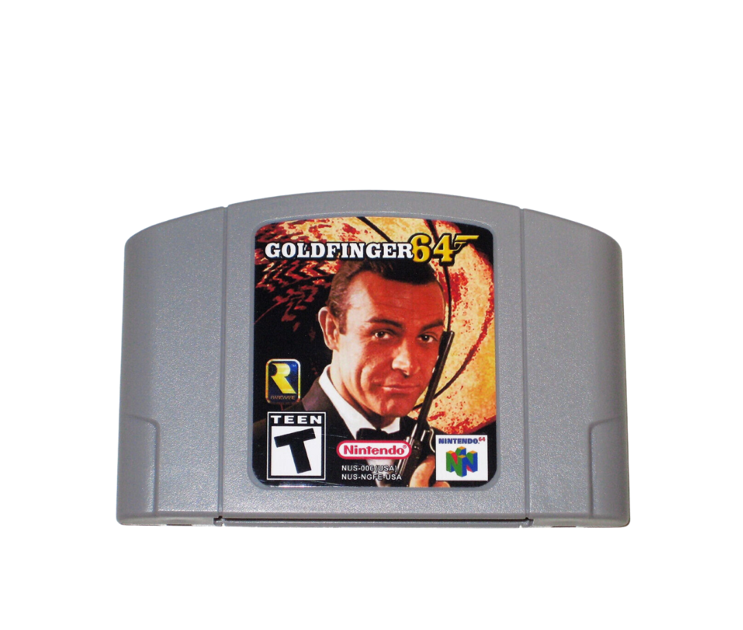 GoldFinger 64 Nintendo 64 N64 Video Game