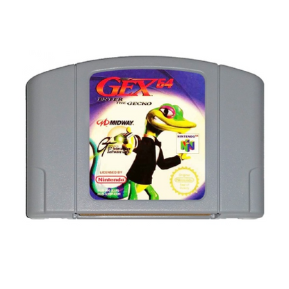 Gex 64: Enter the Gecko Nintendo 64 Video Game