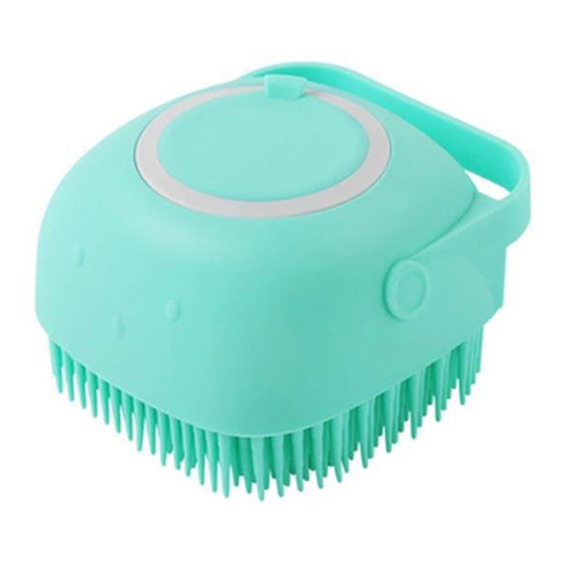 Silicone Soap Dispensing Scrubbing Brush for Dogs