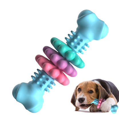 Rubber Bone Dog Chew Toy