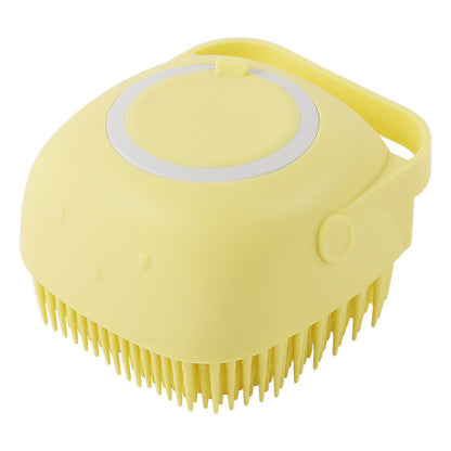 Silicone Soap Dispensing Scrubbing Brush for Dogs