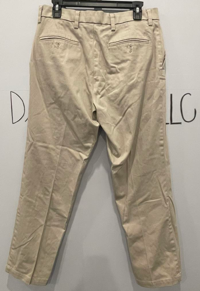 Dockers Mens Pants 32x30 Signature Khaki Chino Flex Comfort Straight Slim Fit - Very Good