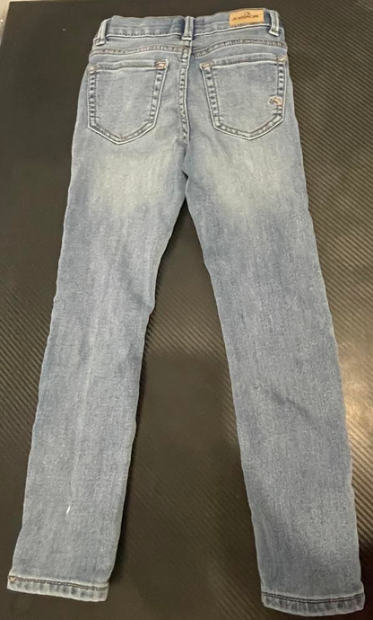 Jordache Super Skinny Blue Jeans Youth Girls Sz 6 Slim Cotton Spandex Polyester - Very Good