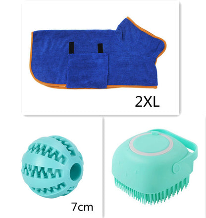 Silicone Soap Dispensing Scrubbing Brush for Dogs