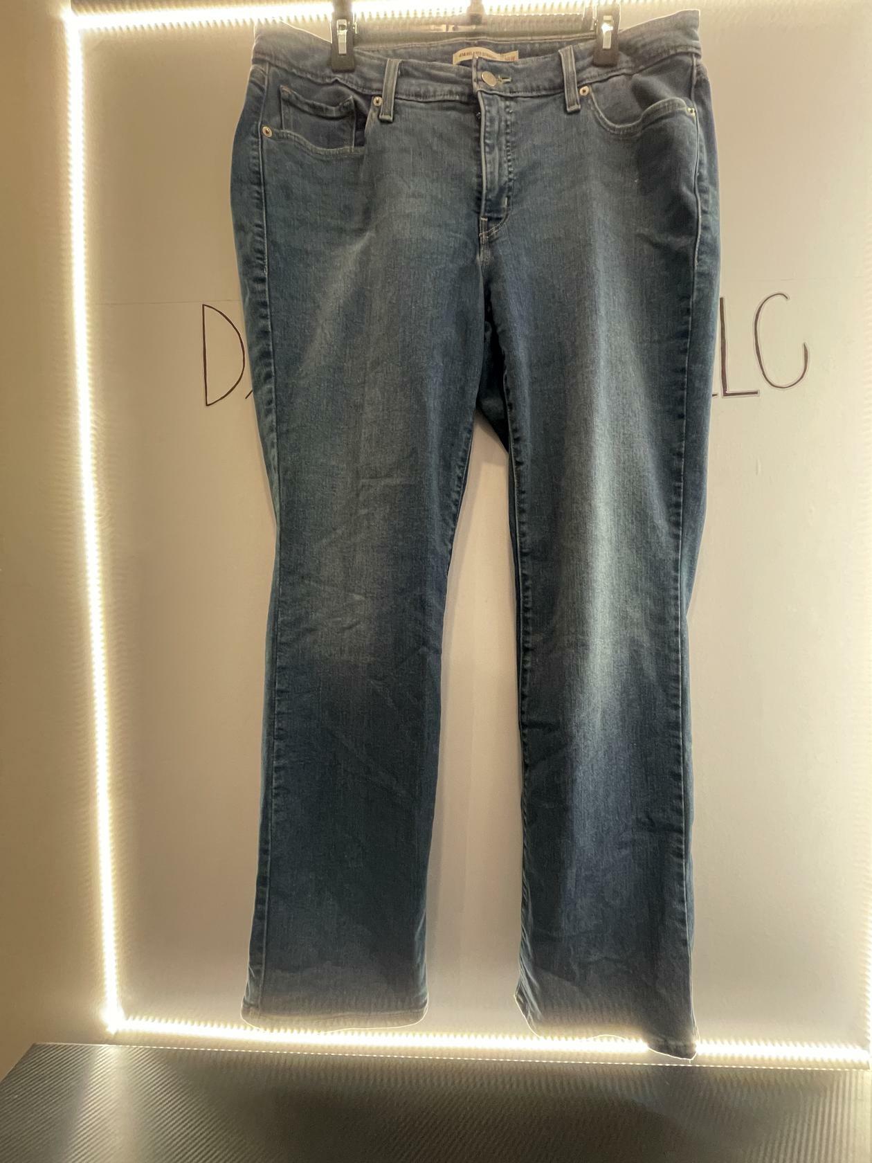 Men's Levi's 414 Relaxed Straight 18W Flare Jeans