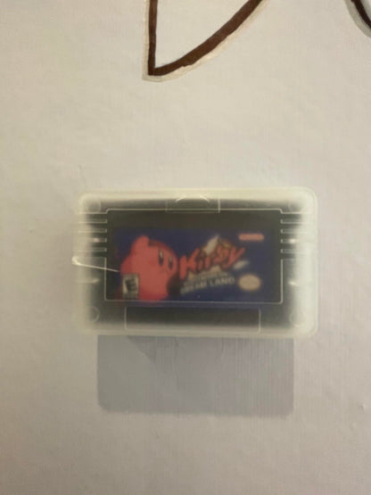 Kirby Nightmare in Dream Land GBA 2002 Game Boy Advance Game Cartridge - Very Good