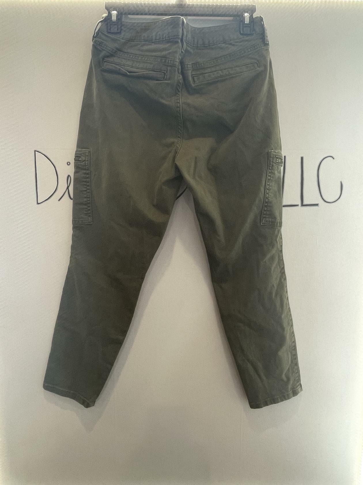Ana A New Approach Petite 29/8P Skinny Ankle Army Green Pants - Very Good