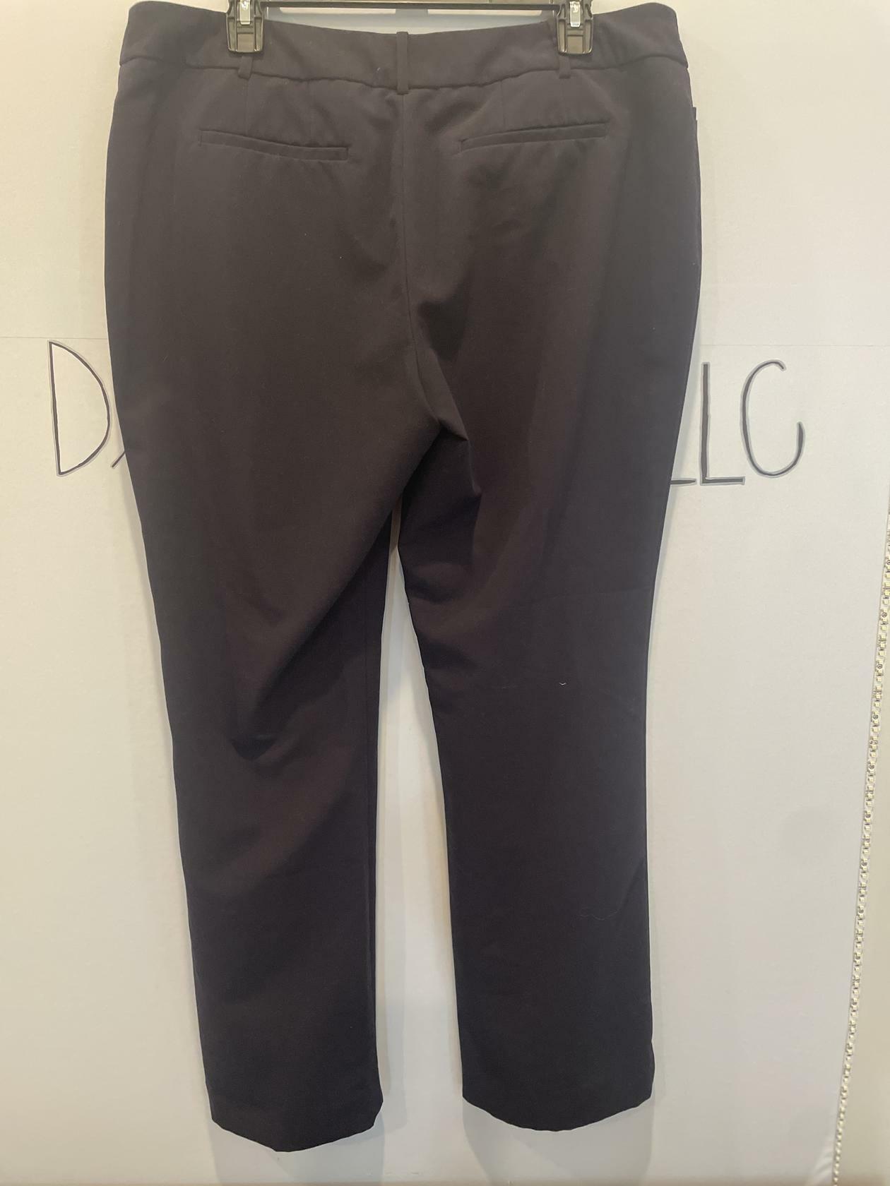 WORTHINGTON Perfect Trousers Curvy Fit Dark Navy Dress Pants - Women's Size 16 - Very Good