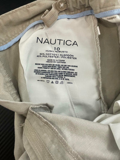 Nautica Boys Shorts Size 10 Khaki Tan - Very Good