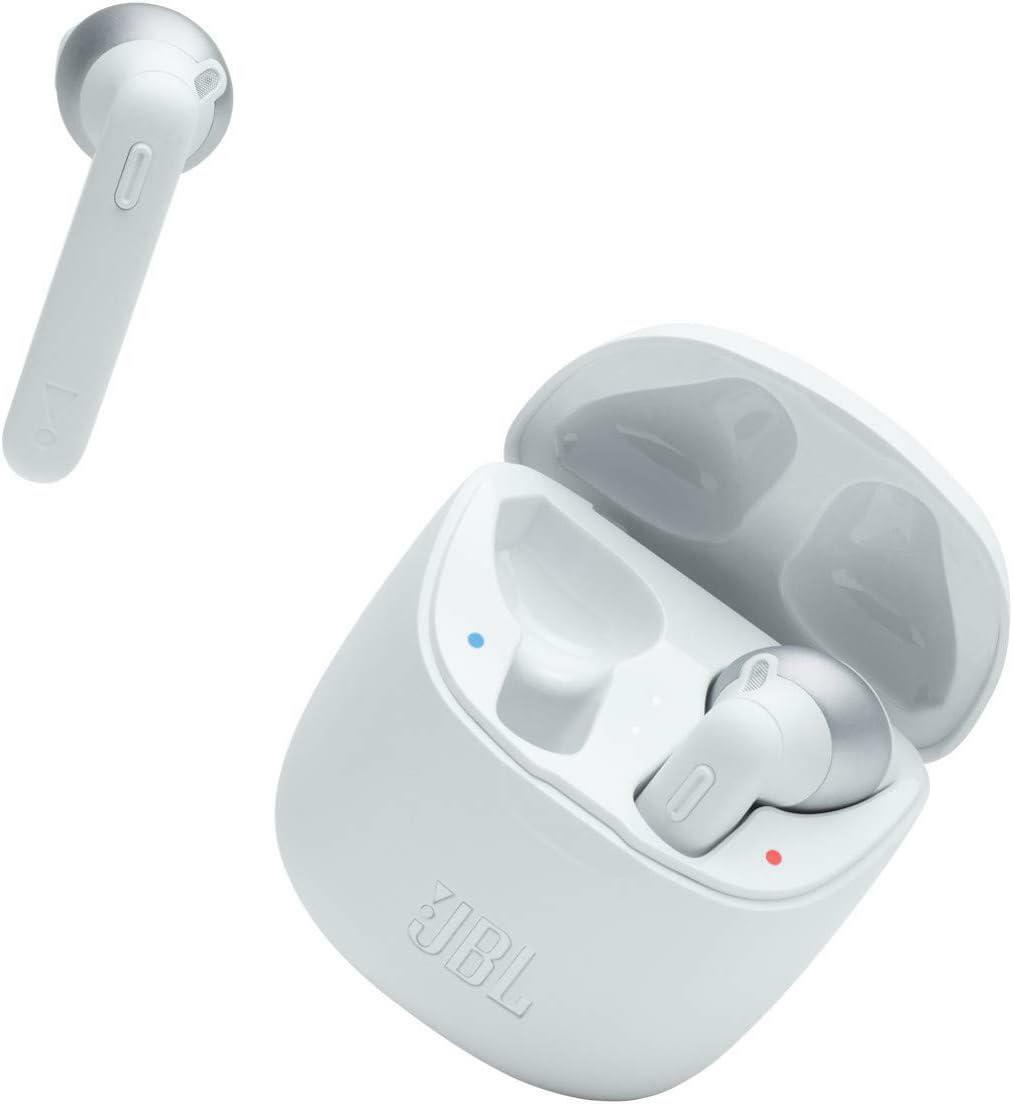 JBL Tune 225 TWS Pure Bass Sound Wireless Headphones - White
