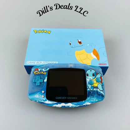 Squirtle Gameboy Advance Console New IPS Screen