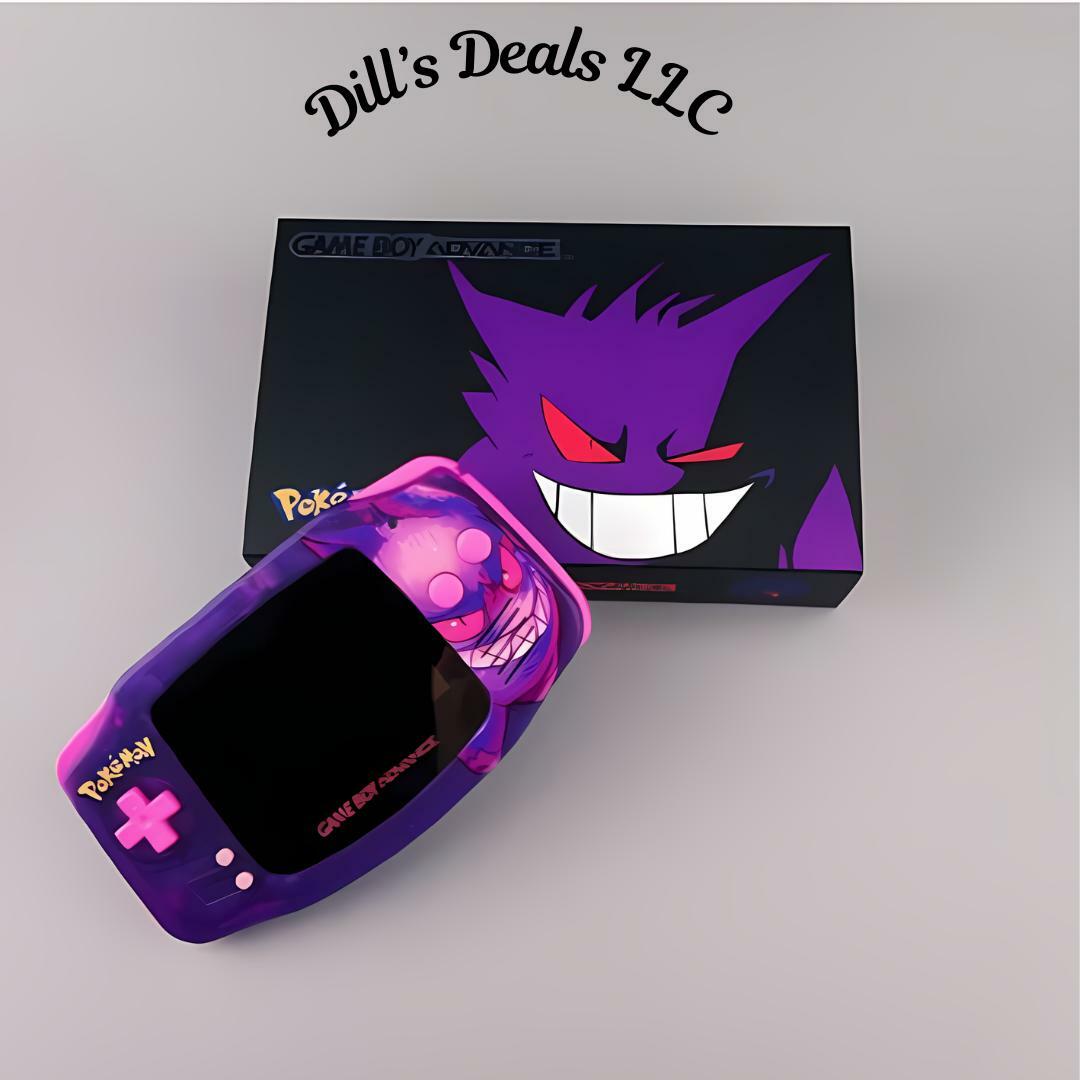 Gengar Gameboy Advance Console New IPS Screen