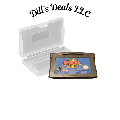 Mario Pinball Land for Nintendo Gameboy Advance & Clear Protective Case