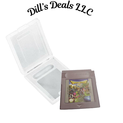 Dragon Warrior I & II GBC for Nintendo Gameboy Color & Clear Protective Case