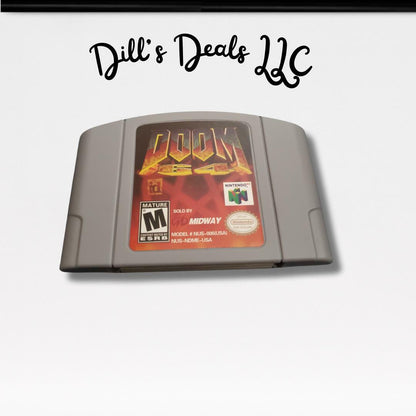 Doom 64 N64 Cartridge Retro Classic Video Game New